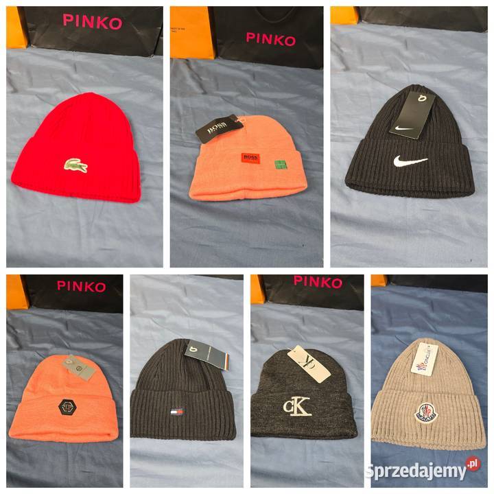 Czapki zimowe lacoste ck unisex damskie meskie Wadowice