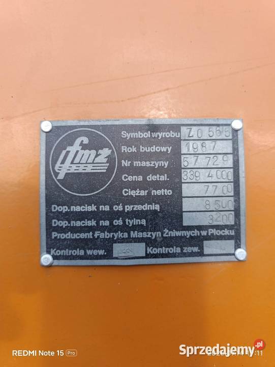 Kombajn Z056 Strzelce Opolskie