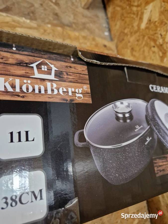 Brytfanna OWALNA MARMUROWA KlnBerg 11 l 38 3w1 Głogowa