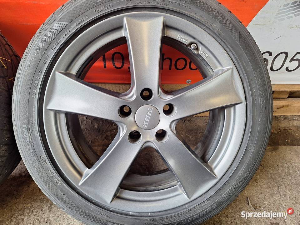 Alufelgi 5x108 17 ET48 Citroen Ford Volvo koła kujawsko-pomorskie Choceń