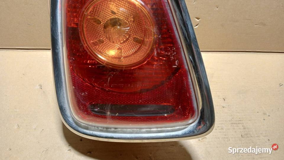 MINI COOPER R56 LAMPA TYŁ LEWA osobowe wielkopolskie Zbierkowo
