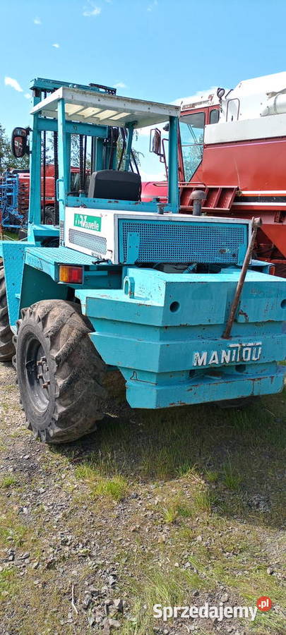 Wózek widłowy Manitou terenowy 4x4 z łyżką Legnica