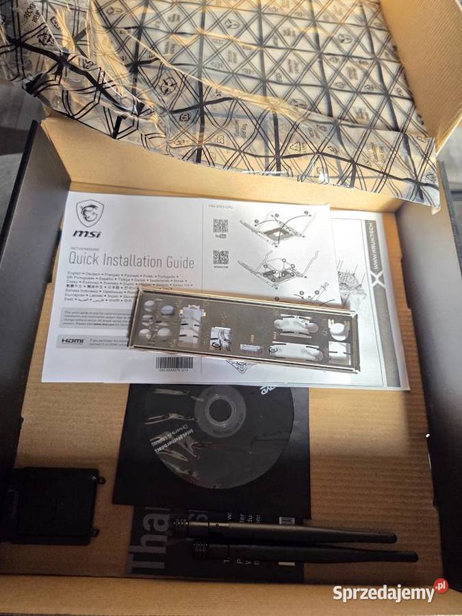 Zestaw Intel Core i710700F MSI B460M PROVDH WIFI lubelskie Tomaszów Lubelski sprzedam