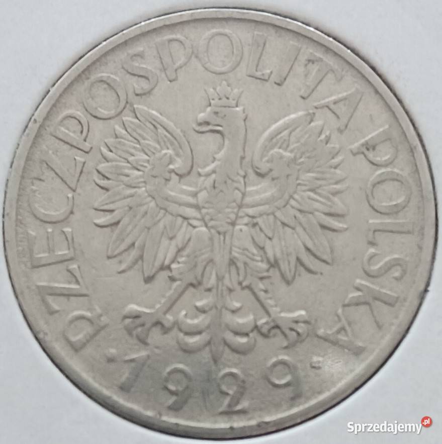 1 złoty 1929 r 6 II RP Konin