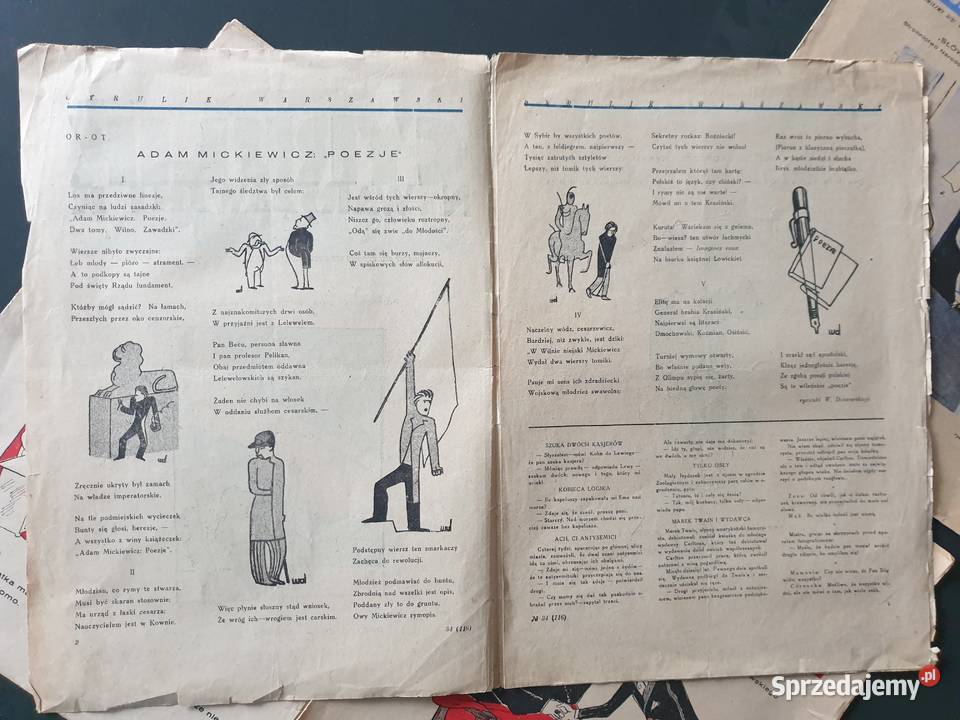 Cyrulik Warszawski 4 numery tygodnik satyryczny Gdynia