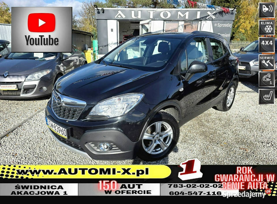 Opel Mokka Nowy Rozrząd Serwisowany4X4Gwarancja Mokka Świdnica