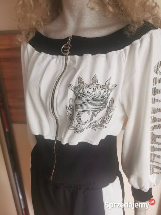Komplet damski w kolorze czarnymbiałym z kujawsko-pomorskie Mogilno