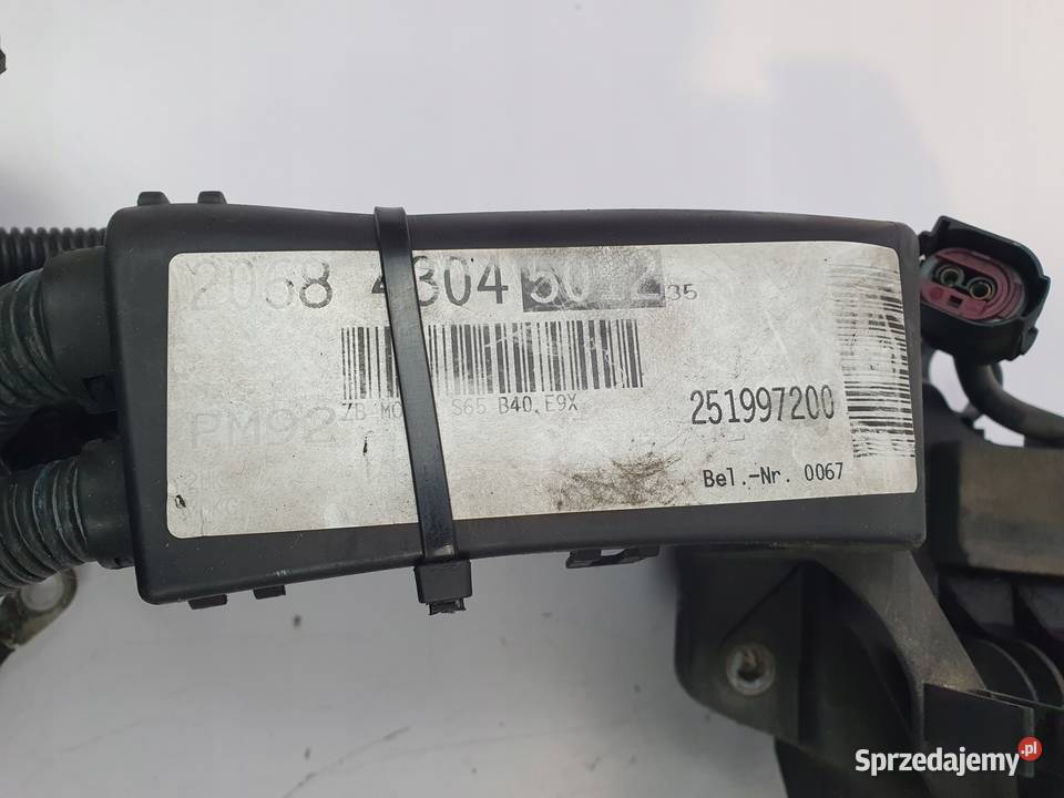INSTALACJA ELEKTRYCZNA SILNIKA WIĄZKA Bmw M3 E90 Chełm