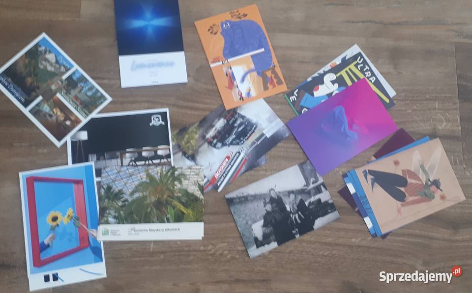 Kolekcja około 250300 pocztówek promocja sprzedam