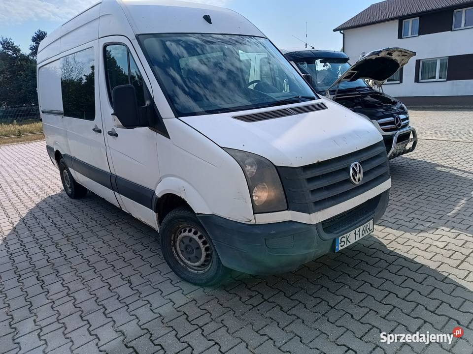 Crafter 7 osób SWAP 29tdi średniak hak 35t klima manualna lubelskie Wołoskowola