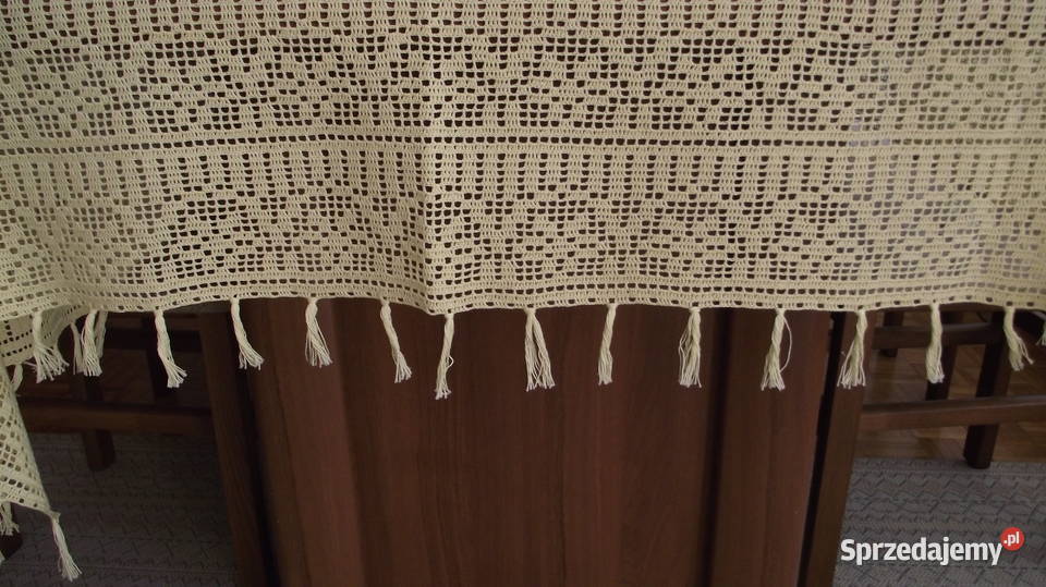 Serweta szydełkowa Leźnica Wielka-Osiedle