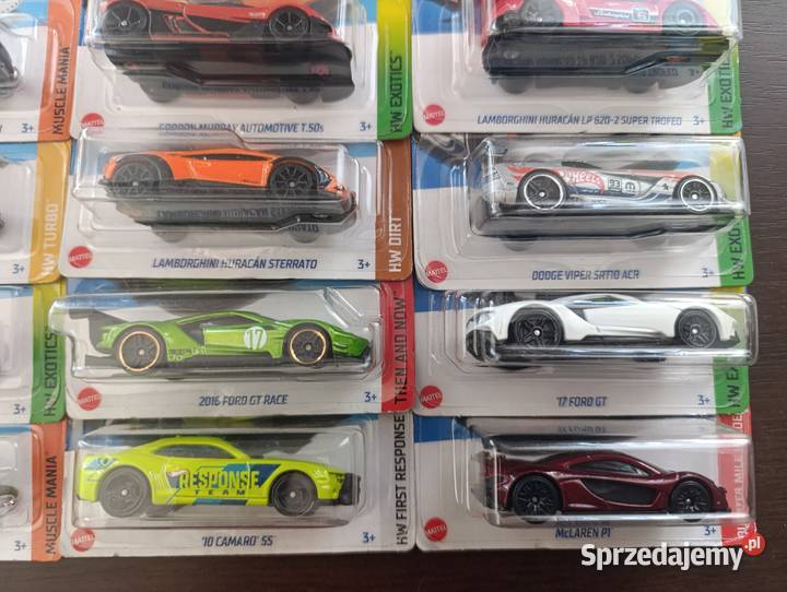 Hot Wheels 12 Idealne Nowe Zapakowane