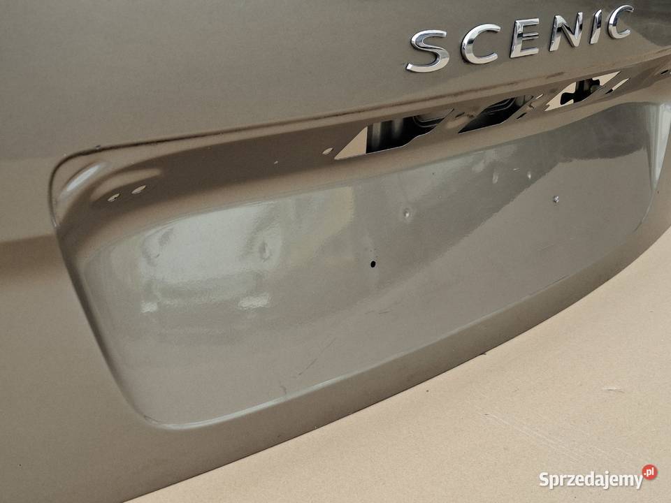 RENAULT SCENIC 3 III KLAPA BAGAŻNIKA TYŁ Bieleń sprzedam