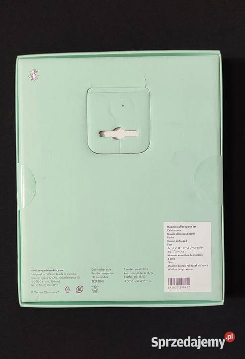 MUMINKI zestaw 4 łyżeczek do kawy Wielkie