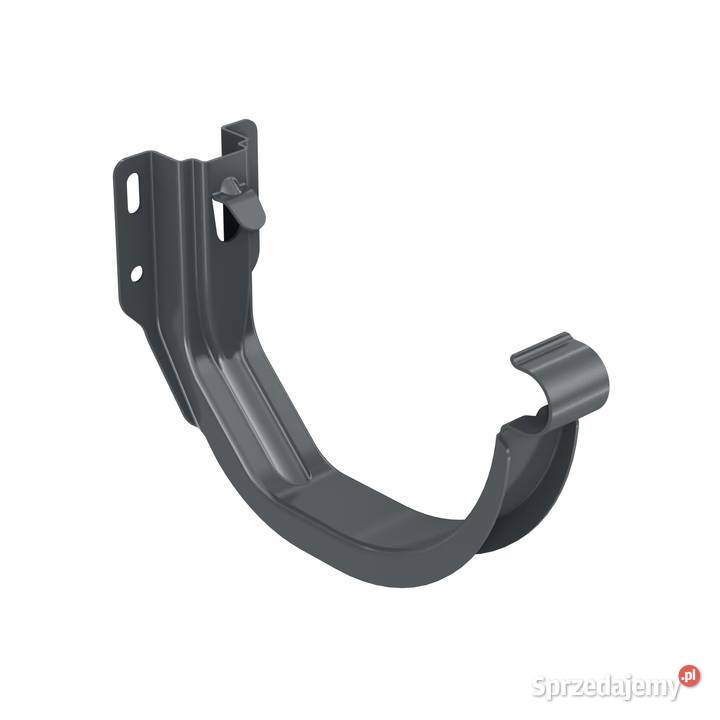 Uchwyt rynny czołowy 125 mm Bryza STAL antracyt