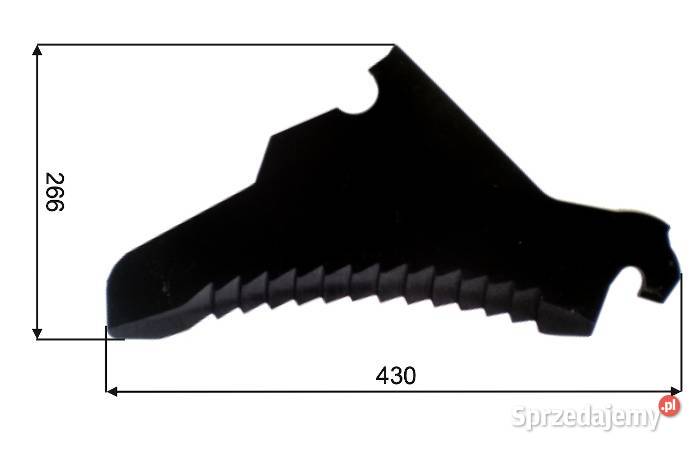Nóż do przyczepy Pottinger Jumbo Torro 434126