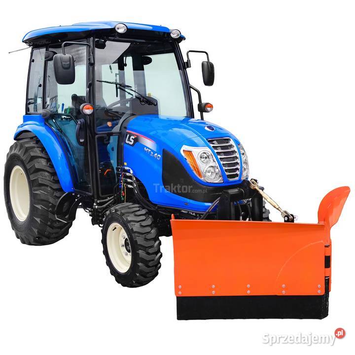 LS Tractor MT340 HST 4x4 40 IND CAB pług do Tajęcina