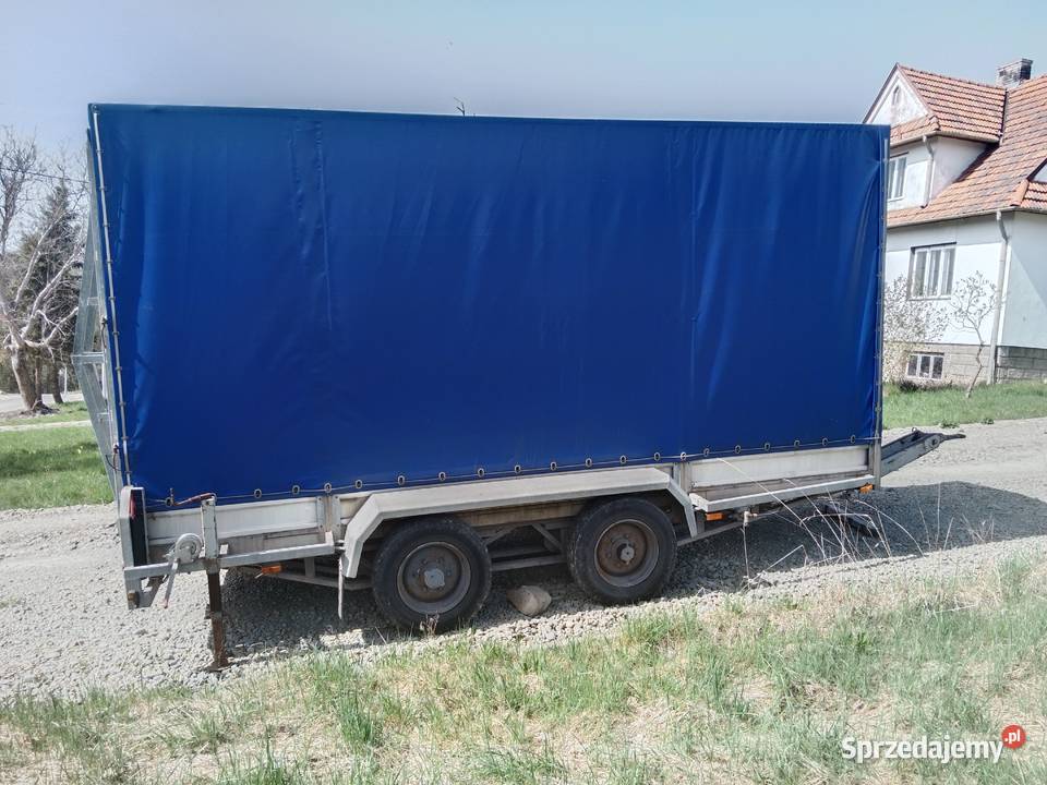 Przyczepa 2osiowa najazdowa SAM DMC 6500 Limanowa
