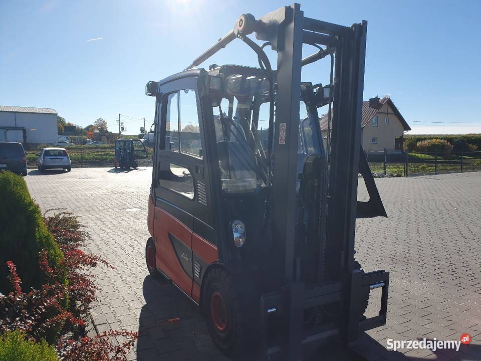 Wózek widłowy LINDE E25L01 11r Duplex skok 3275m Proszowice