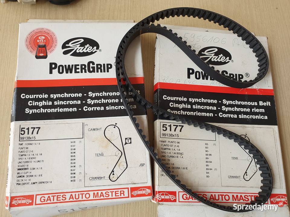 Pasek rozrządu GATES PowerGrip 5177 warmińsko-mazurskie Jegłownik