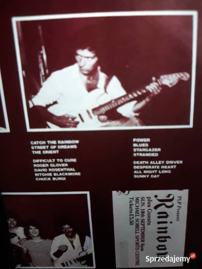 Niezapomniane koncerty RAINBOW World Tour 198384 Rzeszów