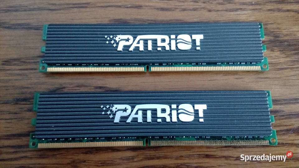 Pamięci RAM Patriot 2GB2x1GB DDR2 800MHz Radomsko