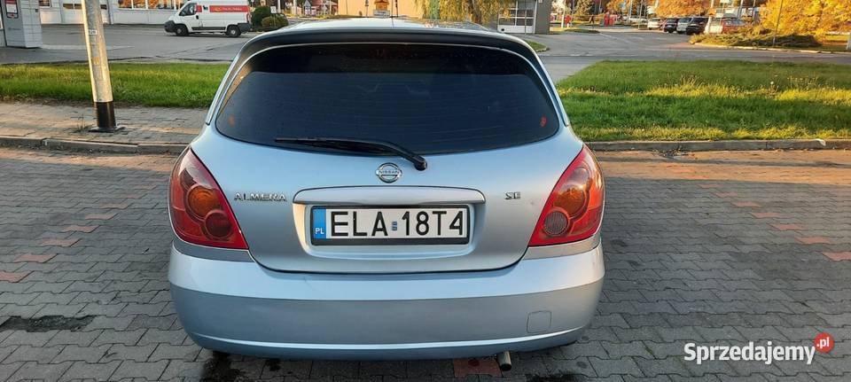 NISSAN ALMERA N16 18 Benzyna GAZ Almera Kalisz