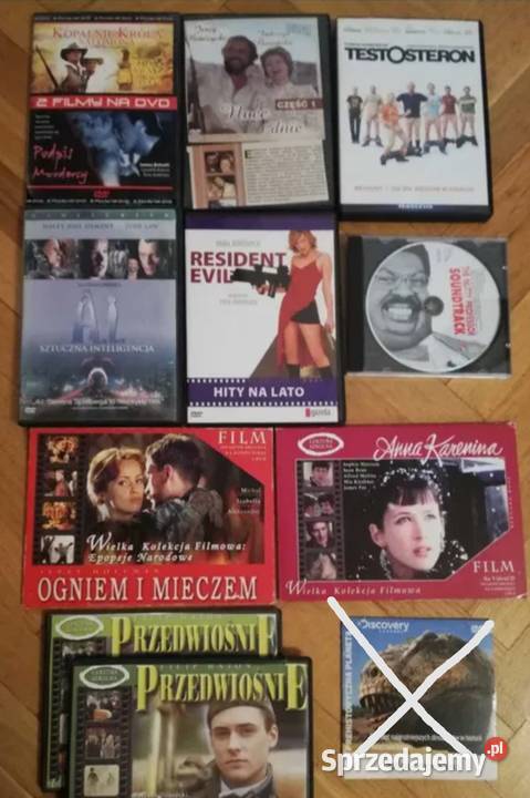 Filmy DVD 16 sztuk Tanio Warszawa