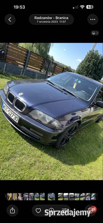 Sprzedam BMW E46 28i z vin sprowadzony Motoryzacja mazowieckie Branica