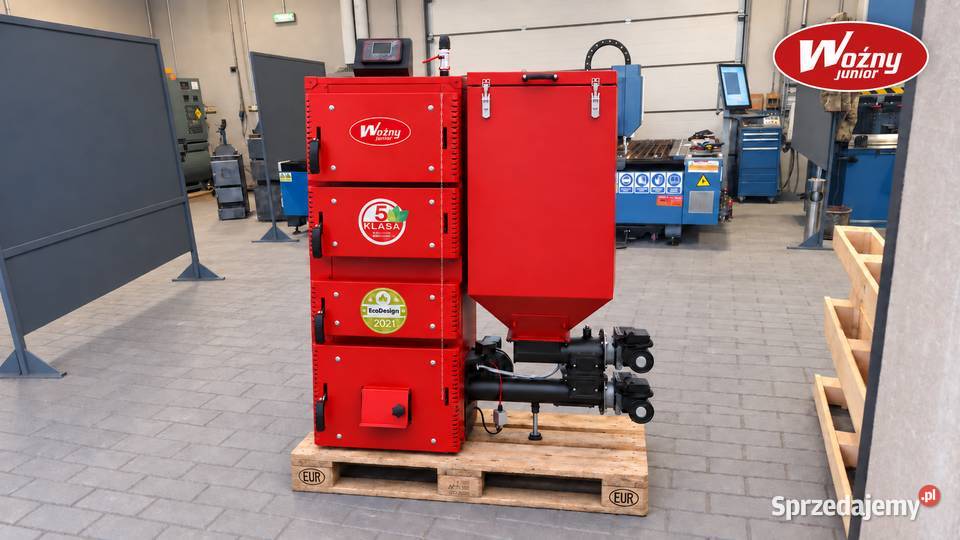 Kocioł piec co 5 klasa 20kW do 220m2 na pellet Olsztyn