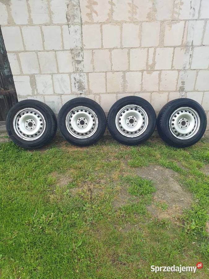 Opony letnie hankook na felgach stalowych 19565 Pilica sprzedam