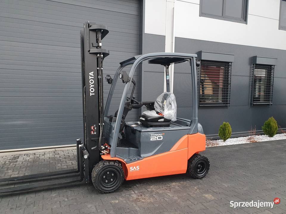 Wózek widłowy TOYOTA 8FBM20T elektryk 4 kołowy NOWY 8FBE20T 8FBM18 8FBE18