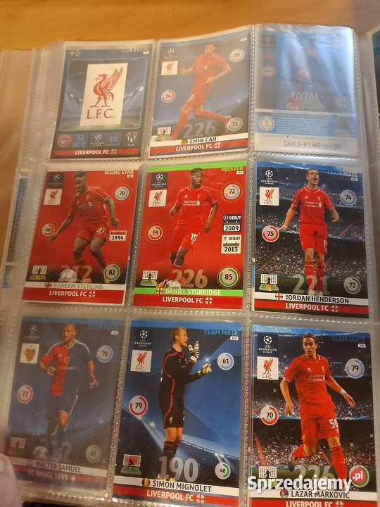 Album z kartami panini mazowieckie Warszawa