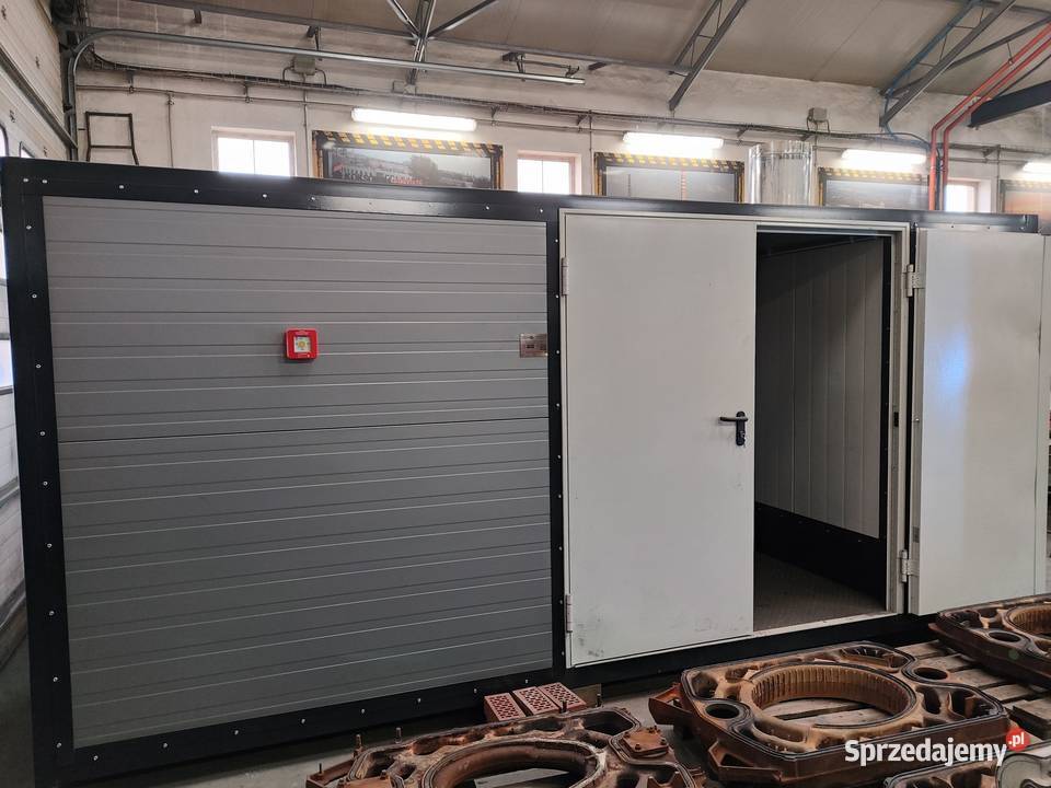 Mobilna kotłownia kontenerowa 405KW ogrzewanie Grudziądz