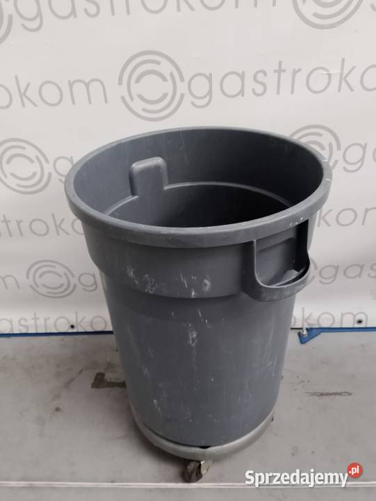 KOSZ POJEMNIK NA ODPADKI OKRĄGŁY STOJĄCY ok 80 l Wrocław