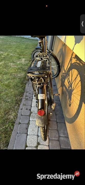 Rower damski damka Gudereit LC60 czarny Zwoleń