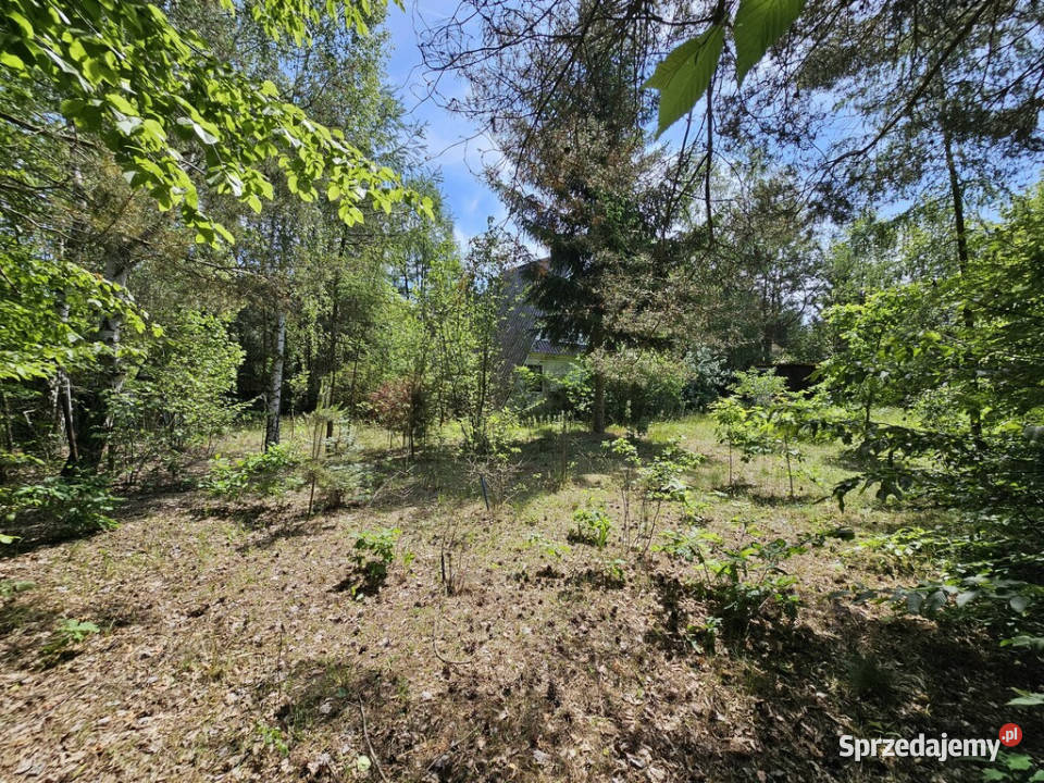Domek letniskowy w Kunowie jezioro Kunów i 961m2 lubelskie sprzedam