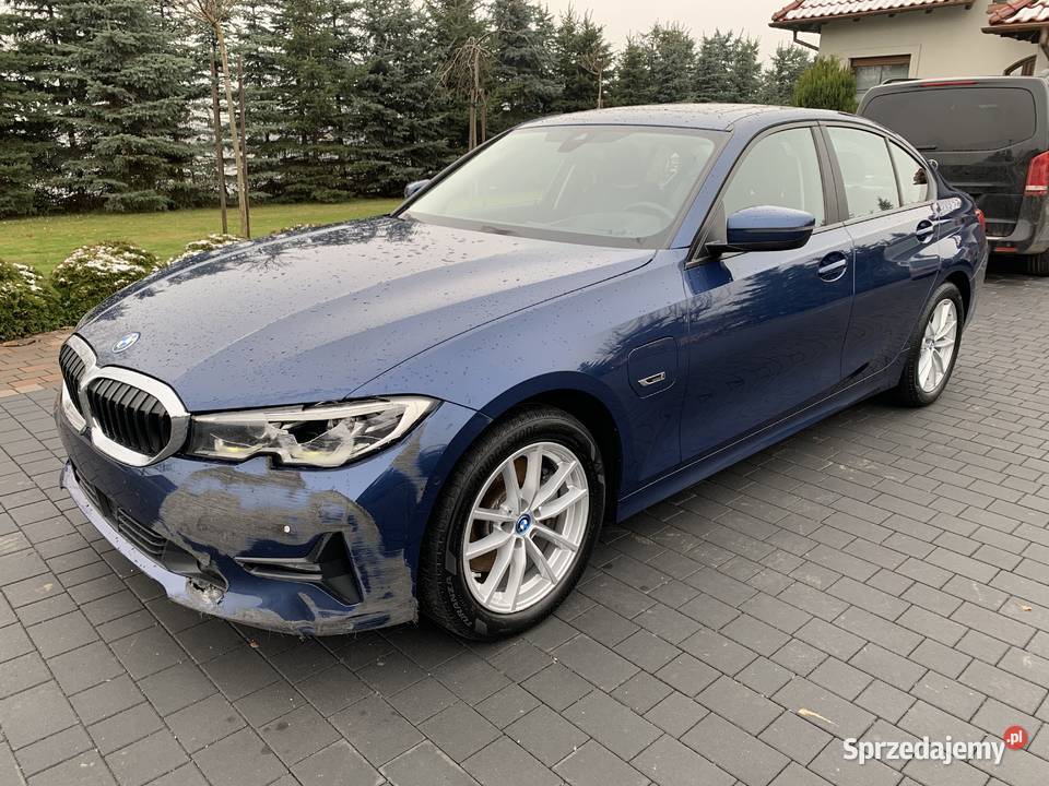 BMW Seria 3 20i Plug in 204 105tyskm skóra LED ogranicznik prędkości wielkopolskie Kalisz