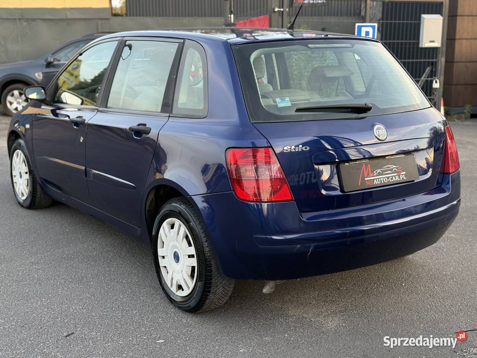 Fiat Stilo 2004 14 Benzyna Elektryka Wspomaganie Rok produkcji 2004