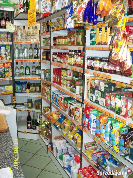 Regały sklepowe lady