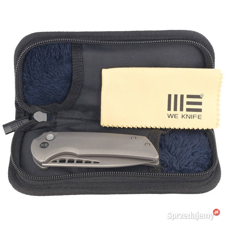 Nóż składany WE Knife Mini Malice Gray Titanium Warszawa