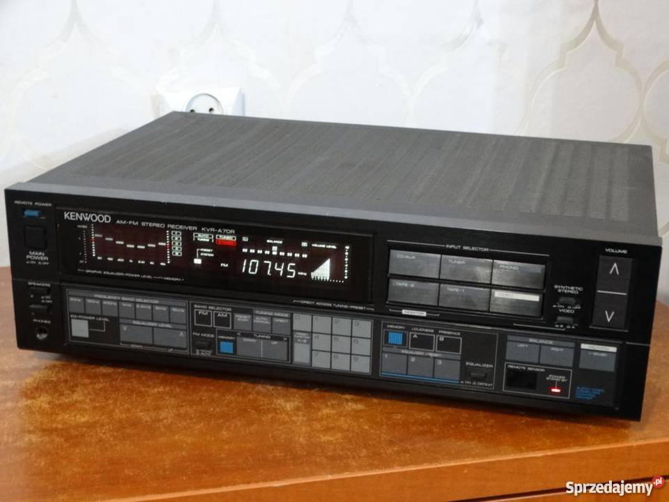 Amplituner z korektorem Kenwood KVRA70R WYSYKA podkarpackie