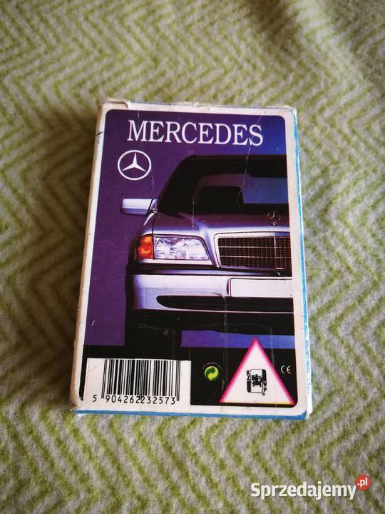 Karty do gry Kwartet MERCEDESBENZ Retro PRL KZWP Pozostałe Szczecin