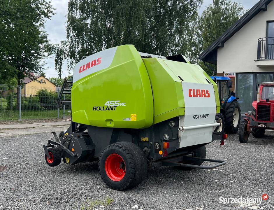 Prasa rolująca rolka Claas ROLLANT 455 RC 2014 Ćmiłów
