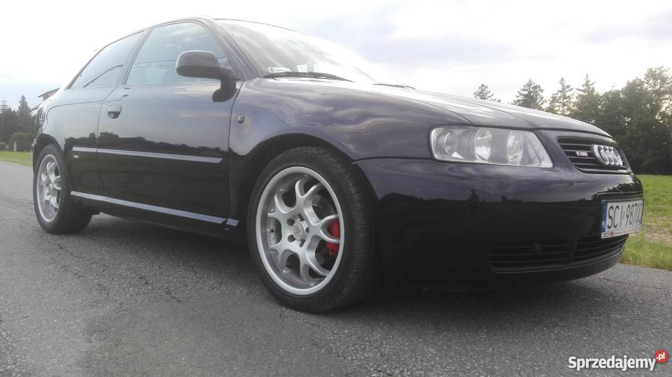 Kultowe Audi A3 19tdi Sline klima alu17 Zarejestrowany w Polsce Kończyce Małe