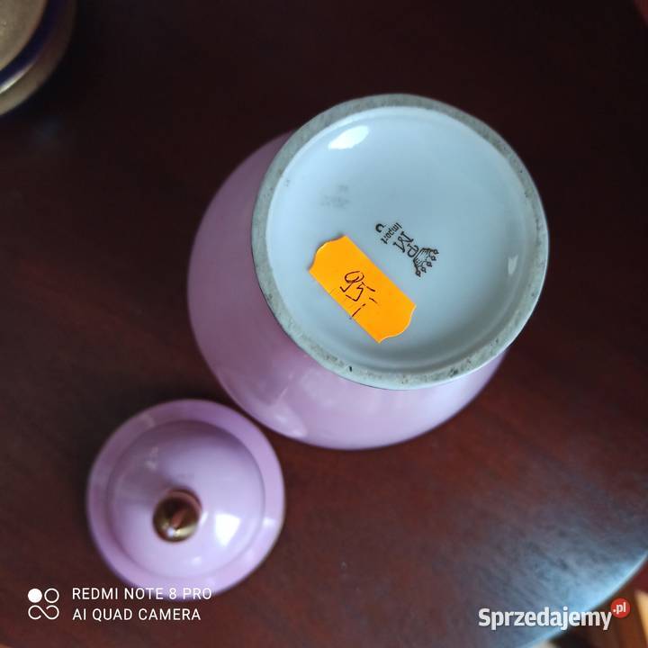 Różowa Amfora PM Import
Ze scenką antyczną w Porcelana i szkło Gdańsk