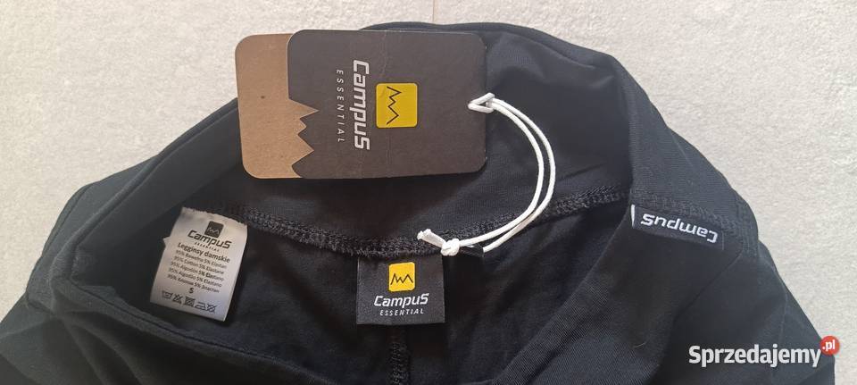 CAMPUS legginsy damskie rozmiar S kolor czarny Spodnie Ełk