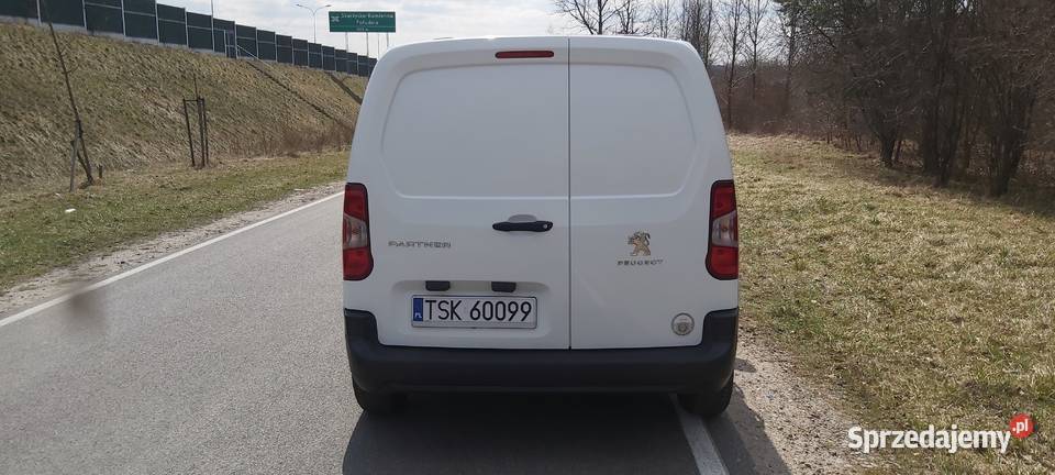 PEUGEOT PARTNER III 15 HDi 102 2019r klima 36 ASR (kontrola trakcji) Skarżysko-Kamienna sprzedam