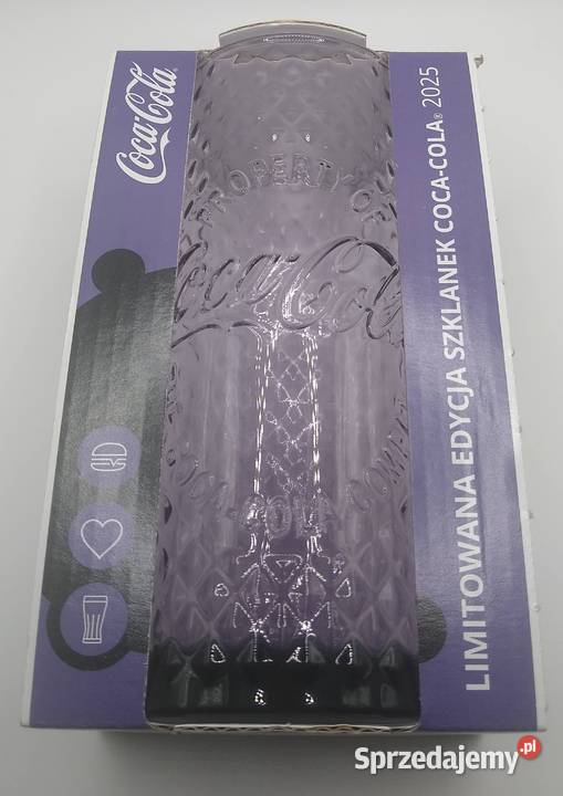 Szklanka CocaCola Limitowana Edycja 2025 Gdańsk