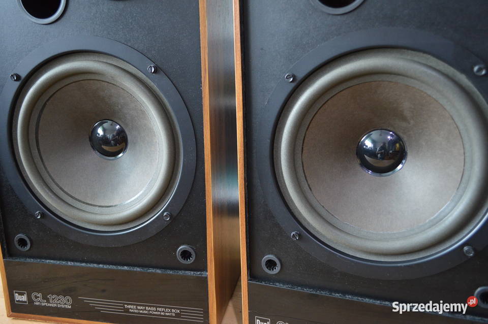 Solidne HiFi DUAL CL1230 Przestrzenne Naturalne